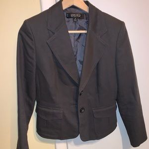 Dark Gray Kasper Blazer